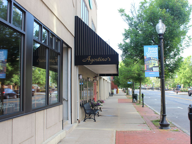 Agostino's Italian Restaurant in Downtown Natick, MA